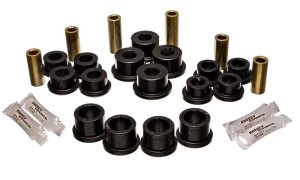 Mazda RX8 Bushing Kit - Rear - Energy Suspension - Hyper-Flex Performance Polyurethane - Black - `04-`07